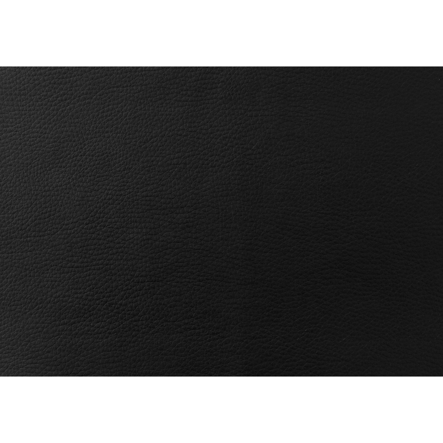 Tabouret de bar contemporain à hauteur ajustable en similicuir - Noir