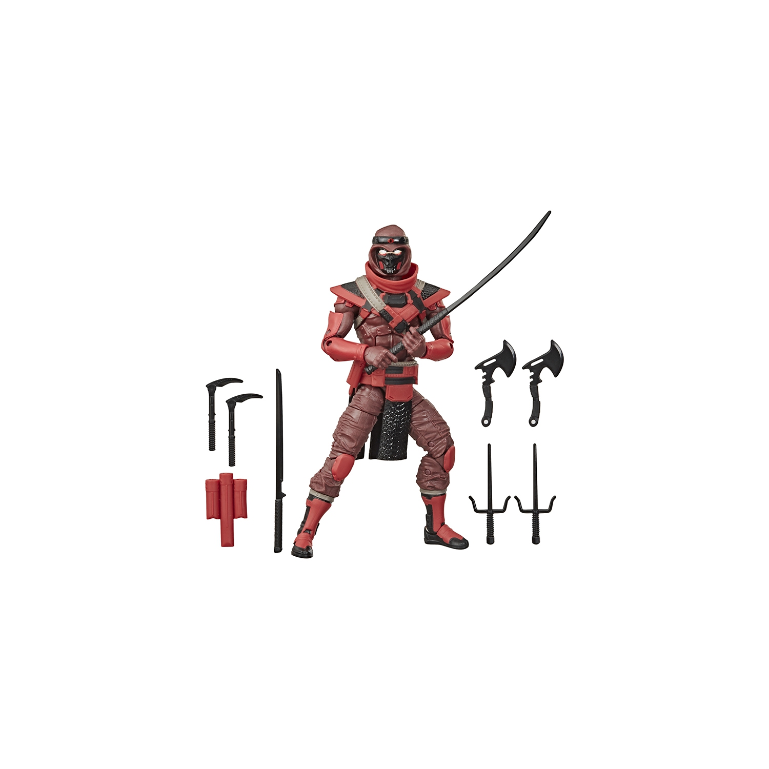 G.I. Joe Classified 6 Inch Action Figure Series 2 - Red Ninja #08