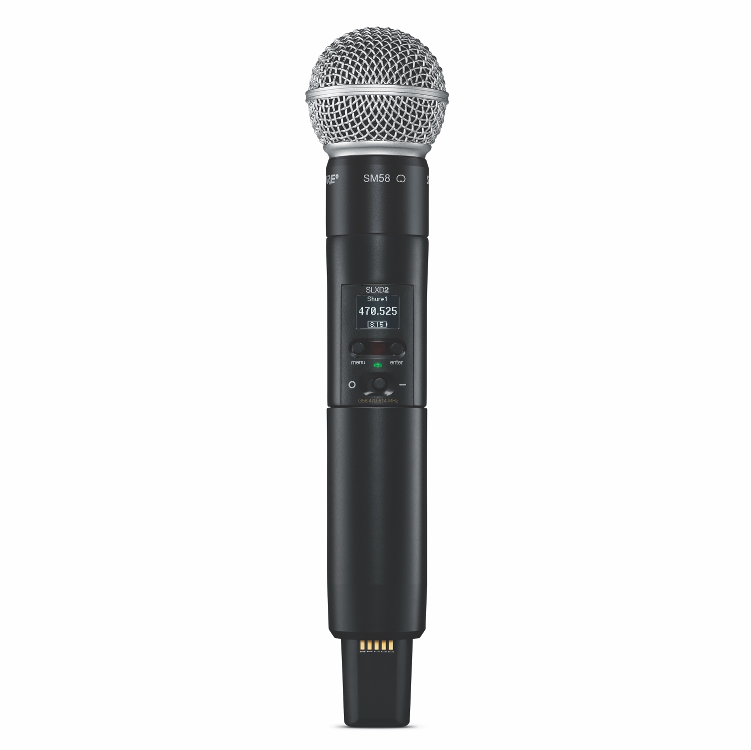 Système sans fil SLXD24/SM58 de Shure avec émetteur portatif SM58 - H55