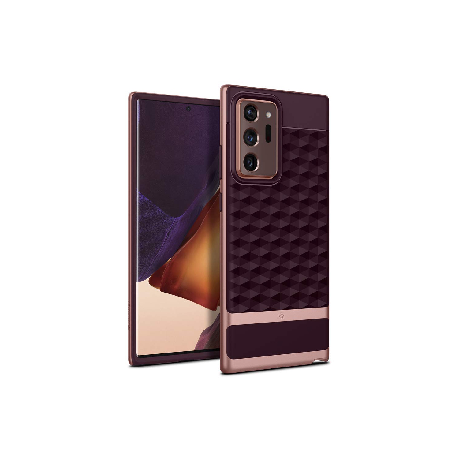 Caseology Parallax for Samsung Galaxy Note 20 Ultra Case (2020) 5G - Burgundy