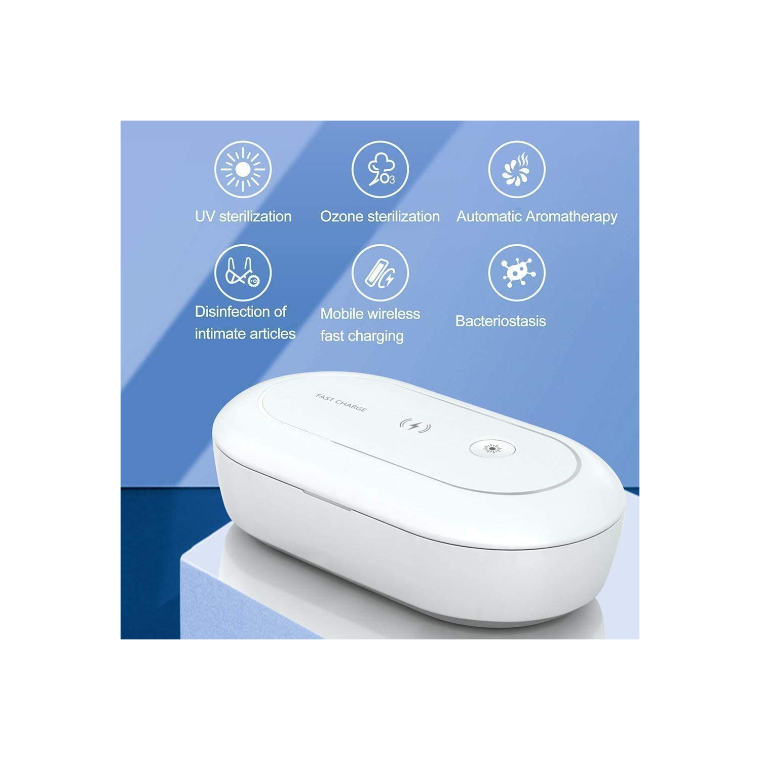 Assainisseur pour masque ultraviolet, désinfection UV-Clean, chargeur sans fil pour masque, outils, téléphone mobile, brosse à dents