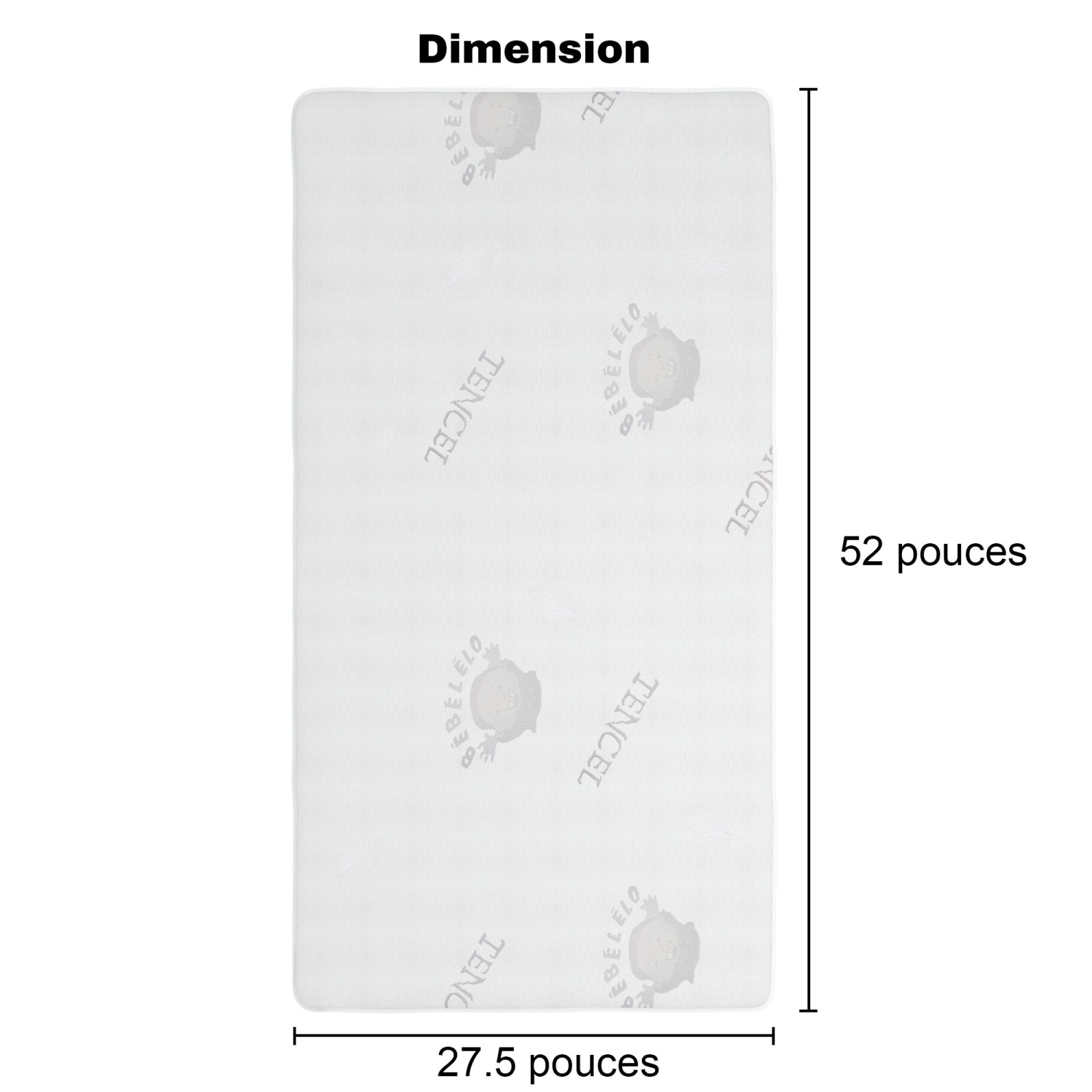 Bebelelo - Crib Mattress - Tencel