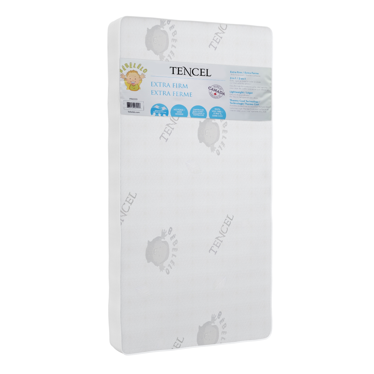 Bebelelo - Crib Mattress - Tencel