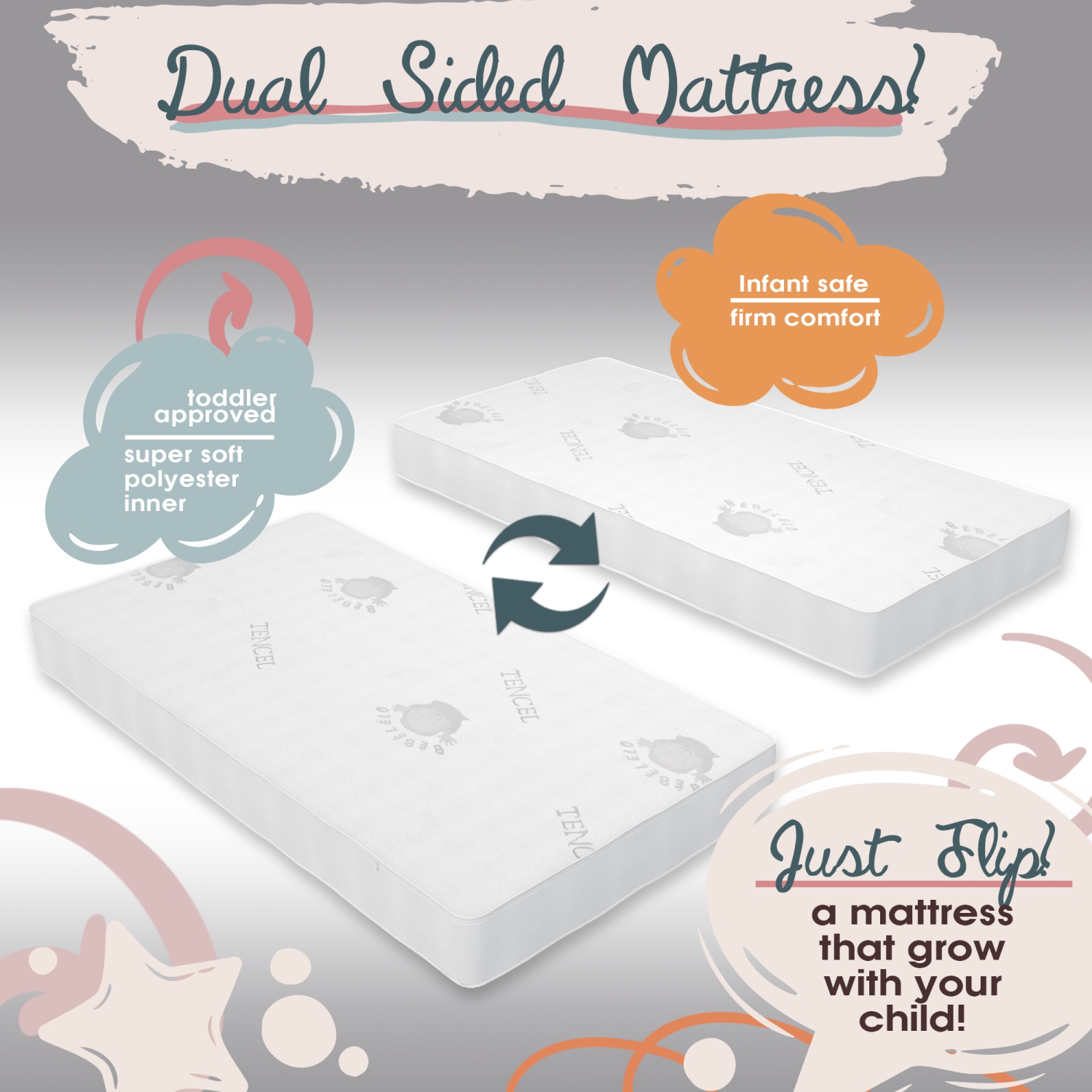 Bebelelo - Crib Mattress - Tencel