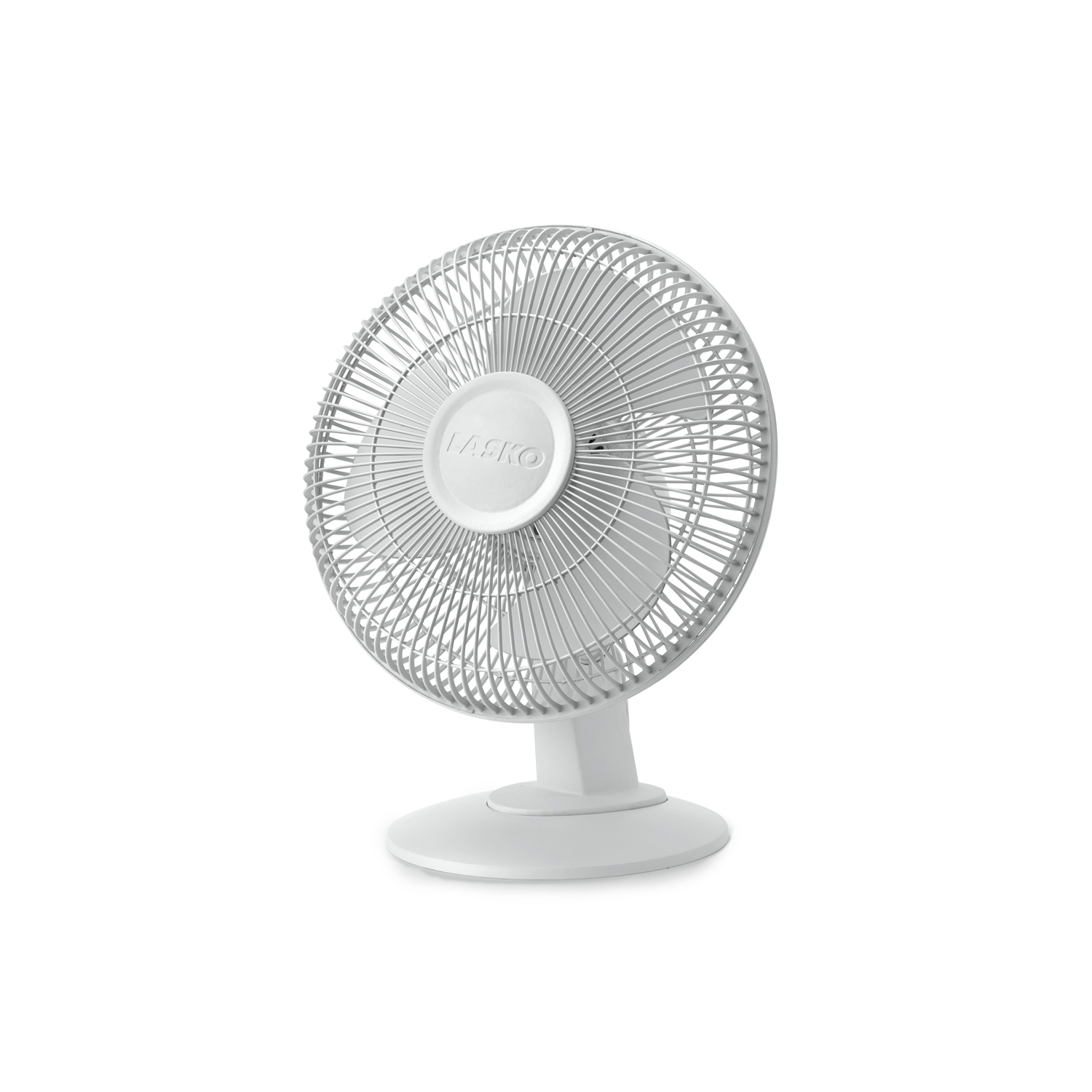 Lasko Table Fan - Oscillating Table Fan, 3 Quiet speeds, Easy Grip Handle, Tilt Back Feature, Widespread Oscillation