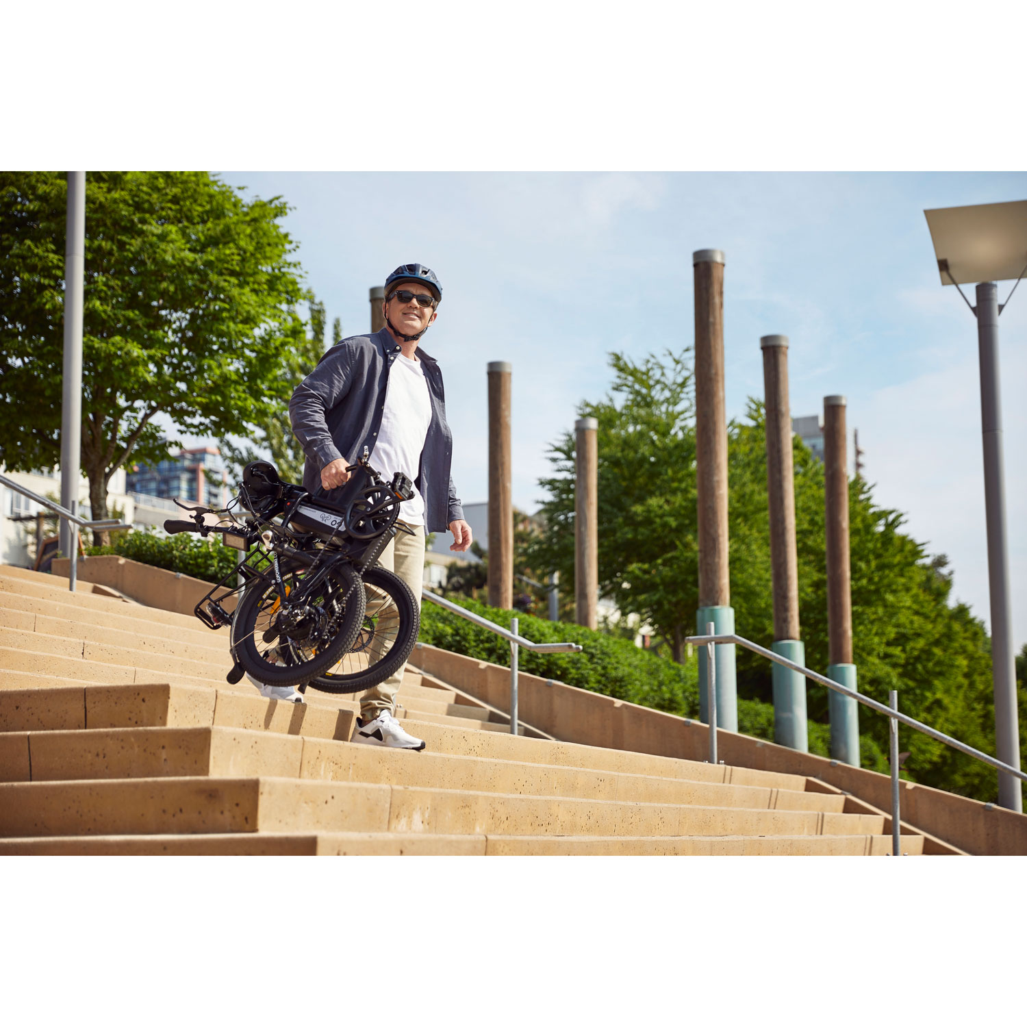 Vélo de ville électrique léger et repliable GO City - Partenaire de détail exclusif