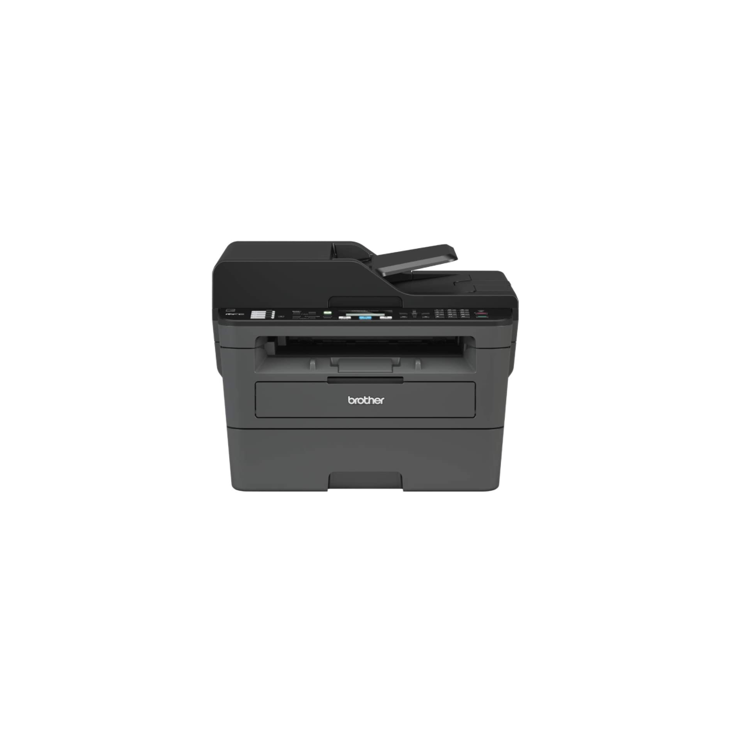 Brother MFCL2710DW Wireless Monochrome Printer with Scanner, Copier & Fax, Black, Fastest in class print speeds up to 36ppm, Proven Brother Reliability