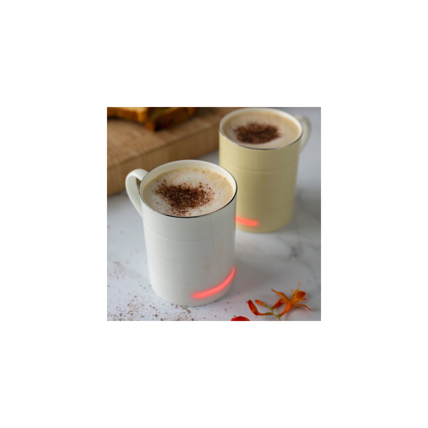 Tasse intelligente Glowstone : Blanc classique