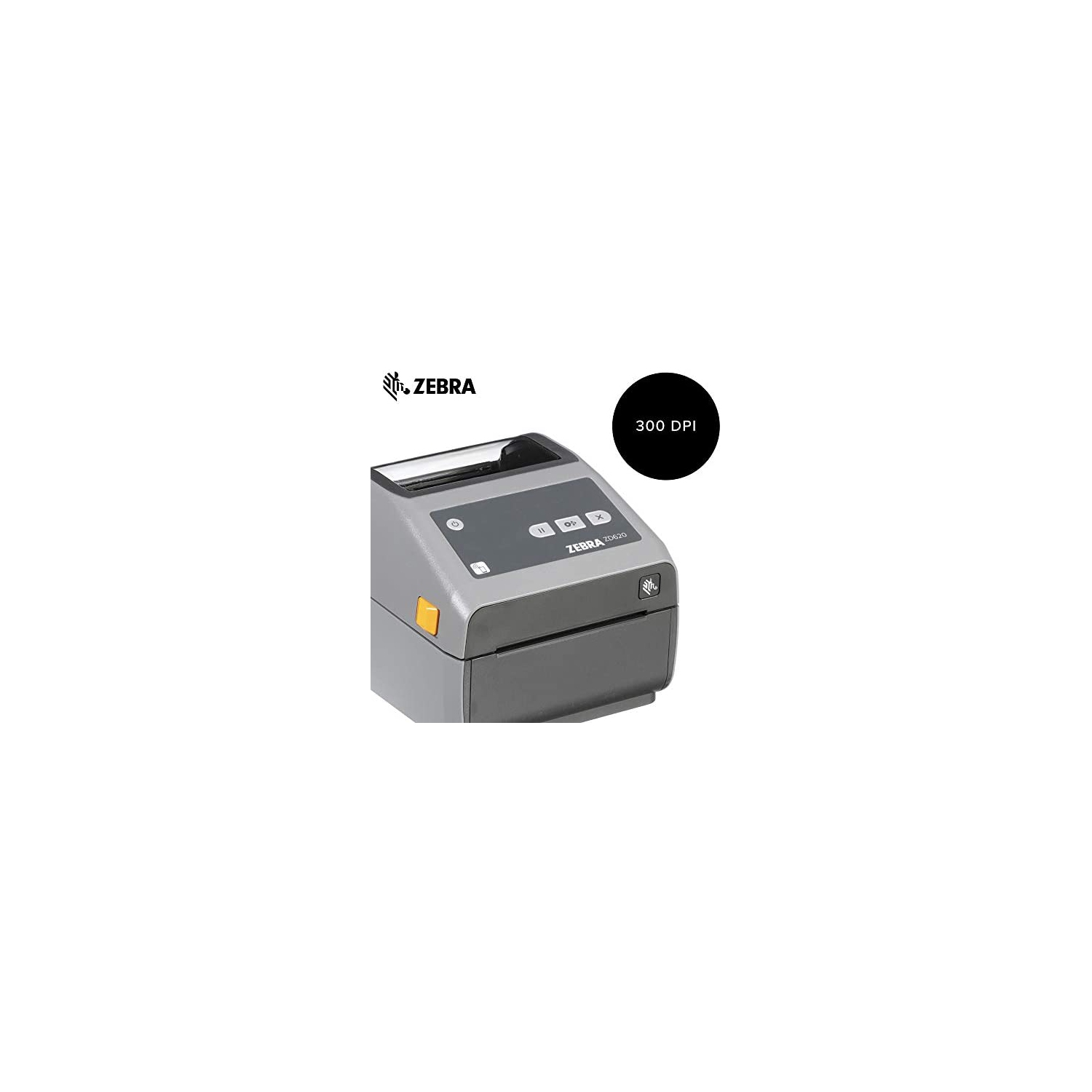 Zebra ZD620d Direct Thermal Desktop Printer 300 dpi Print Width 4 in Ethernet Serial USB ZD62043-D01F00EZ