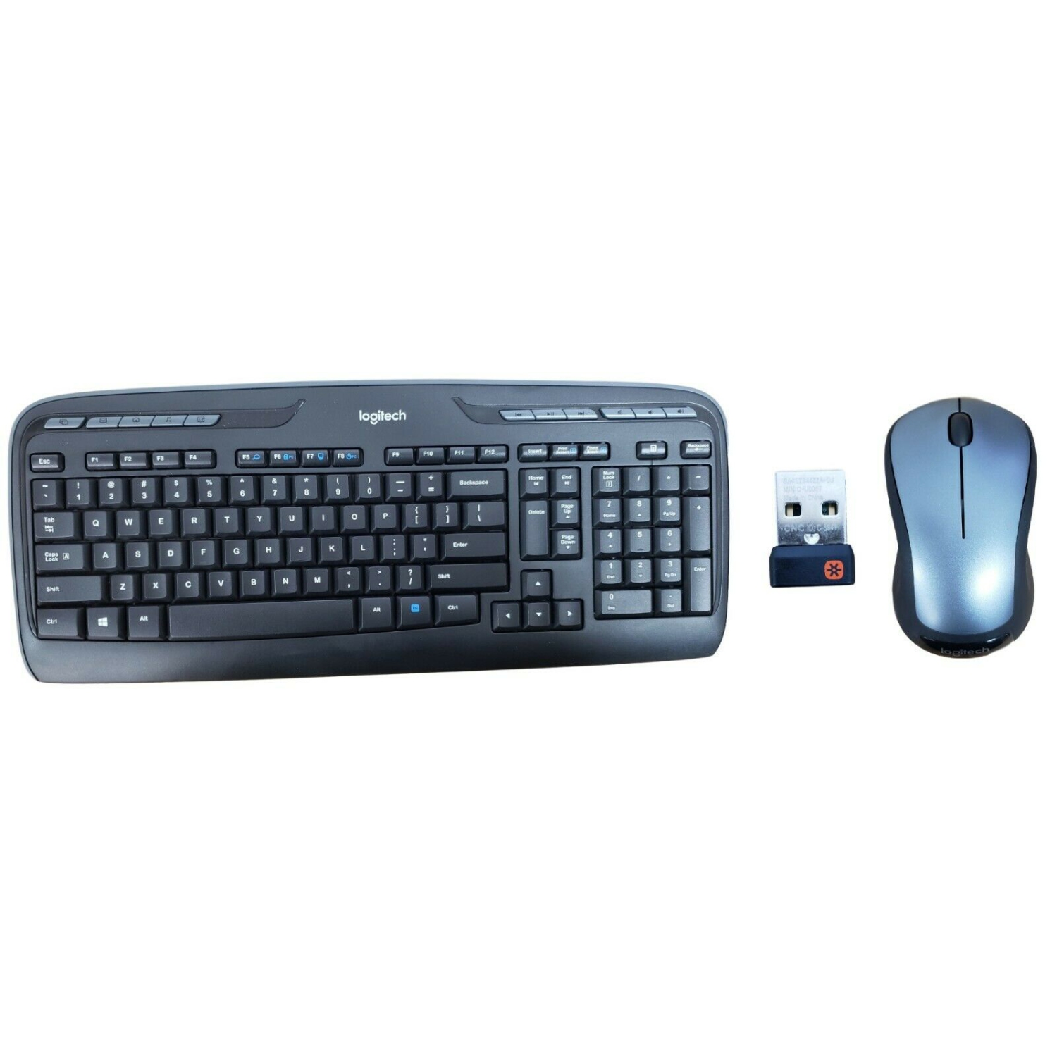 Refurbished Logitech MK335 Full Size Wireless Combo Keyboard & M310 Mouse w/ USB Receiver 920-008478