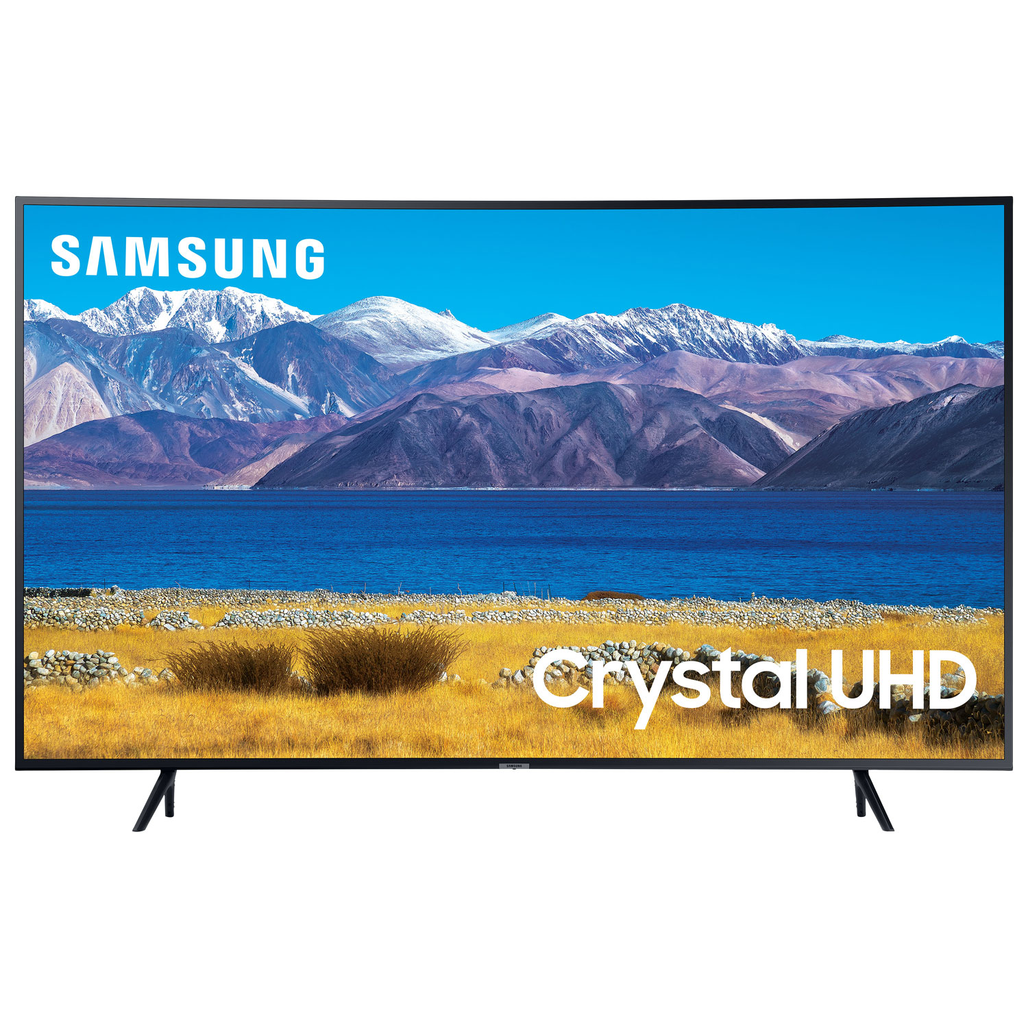 Samsung 55" 4K UHD HDR Curved LED Tizen OS Smart TV (UN55TU8300FXZC) - 2020 - Charcoal Black