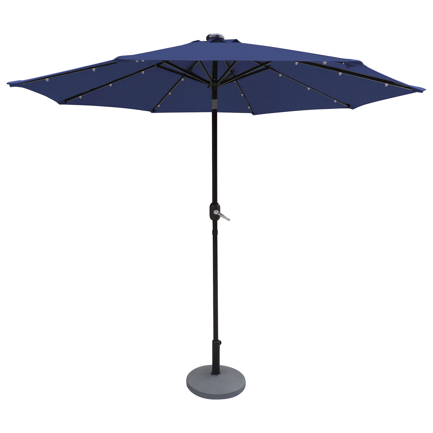 Island Umbrella Mirage Fiesta 9 Ft Octagon Patio Umbrella Navy Blue Best Buy Canada