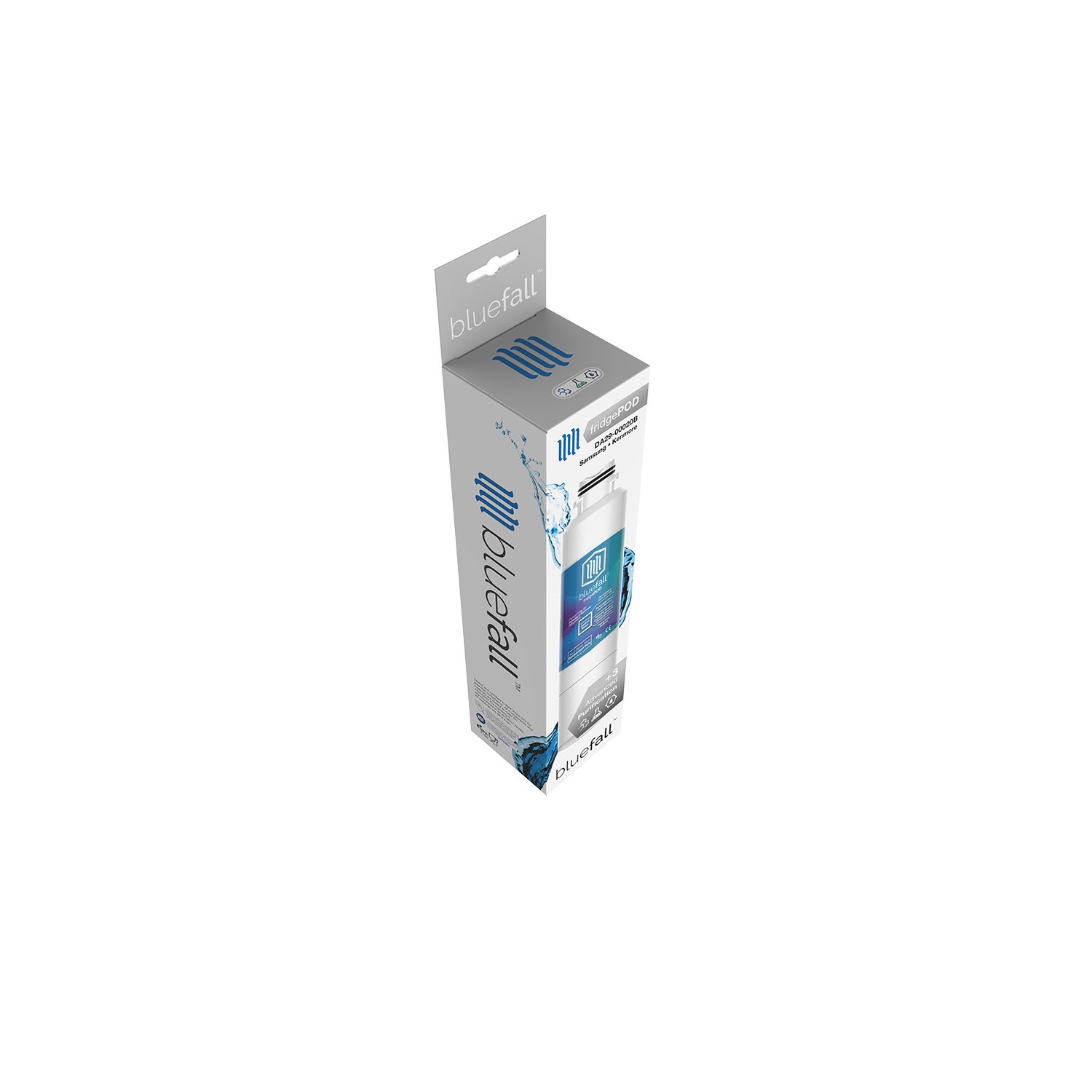 Samsung DA29-00020B 3PK Refrigerator Water Filter Compatible by BlueFall