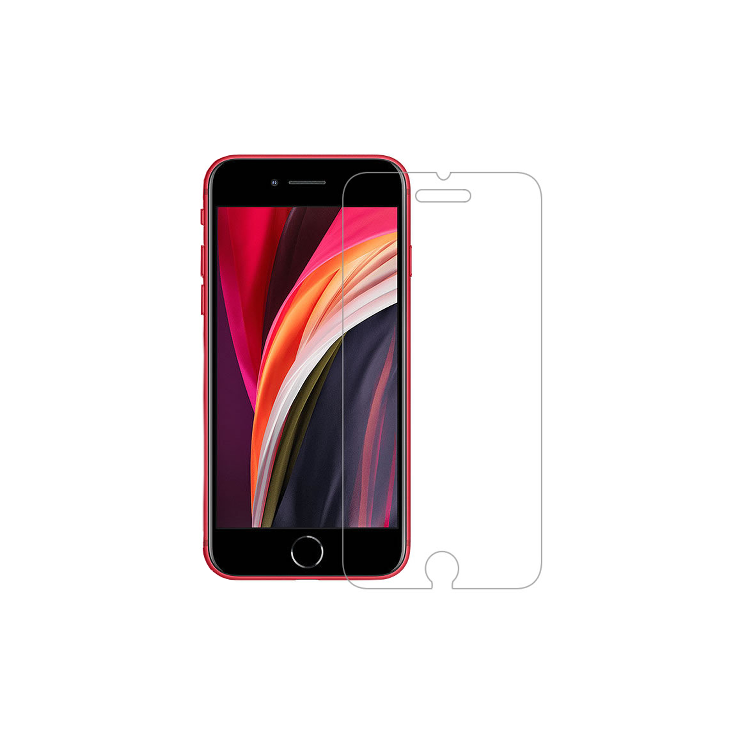 Protecteur d'écran ARMORGlass d'AXS pour iPhone 6/7/8/se 2nd génération d'Apple