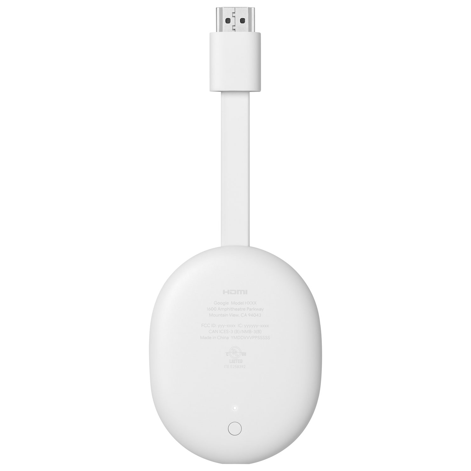 Chromecast de Google avec Google TV - Neige