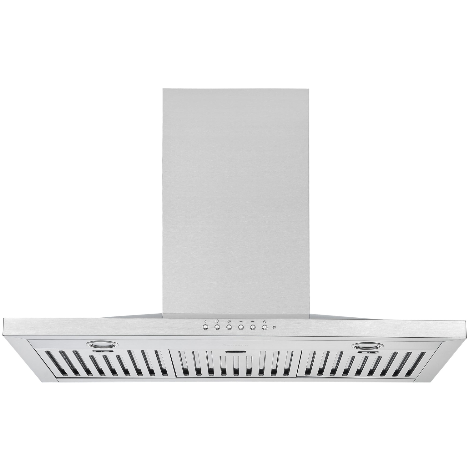 Hotte murale pyramidale de WPL636 36 po d'Ancona en acier inoxydable avec veilleuse