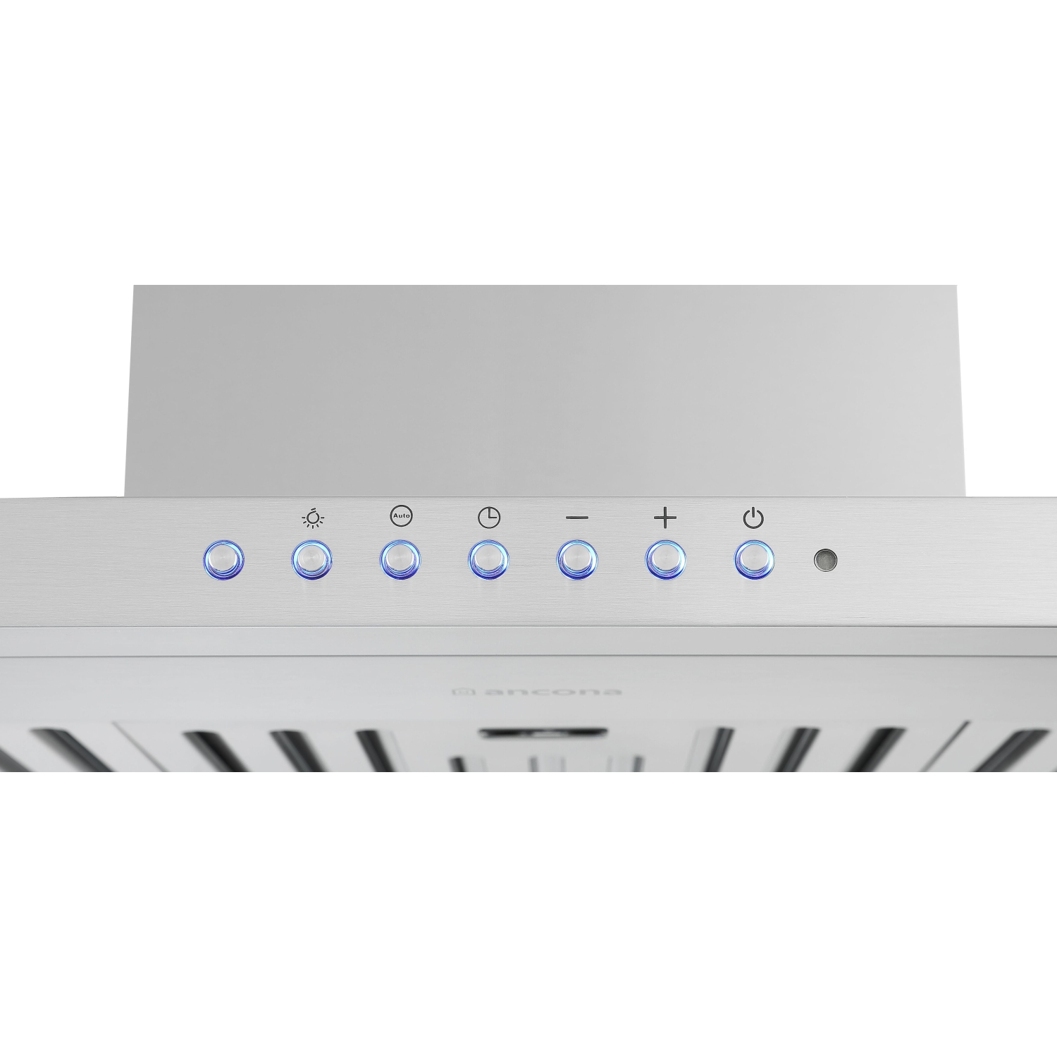 Hotte murale pyramidale de WPL636 36 po d'Ancona en acier inoxydable avec veilleuse