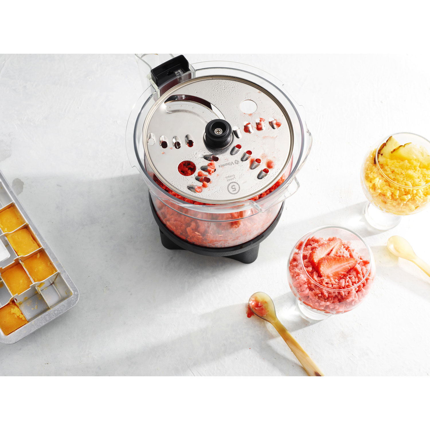 Vitamix Ascent Food Processor Attachment - 12-Cup - Black/Clear