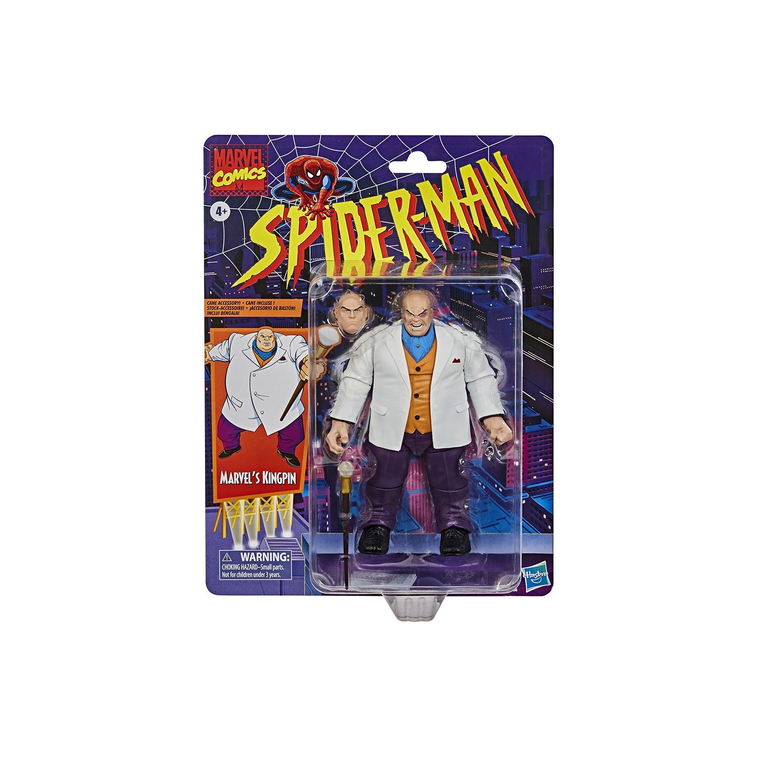 Marvel Legends Retro 6 Inch Action Figure Spider-Man Series - Kingpin Reissue