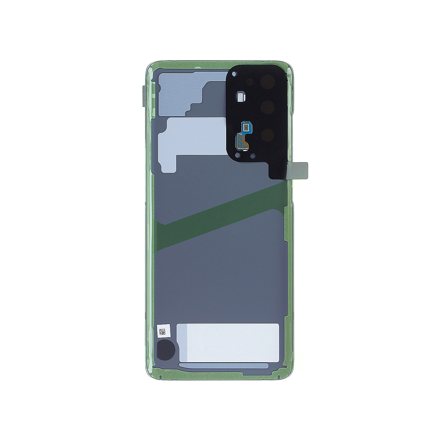 Couvercle arrière en verre de remplacement + objectif de caméra pour Galaxy S20 5G de Samsung - Gris cosmique