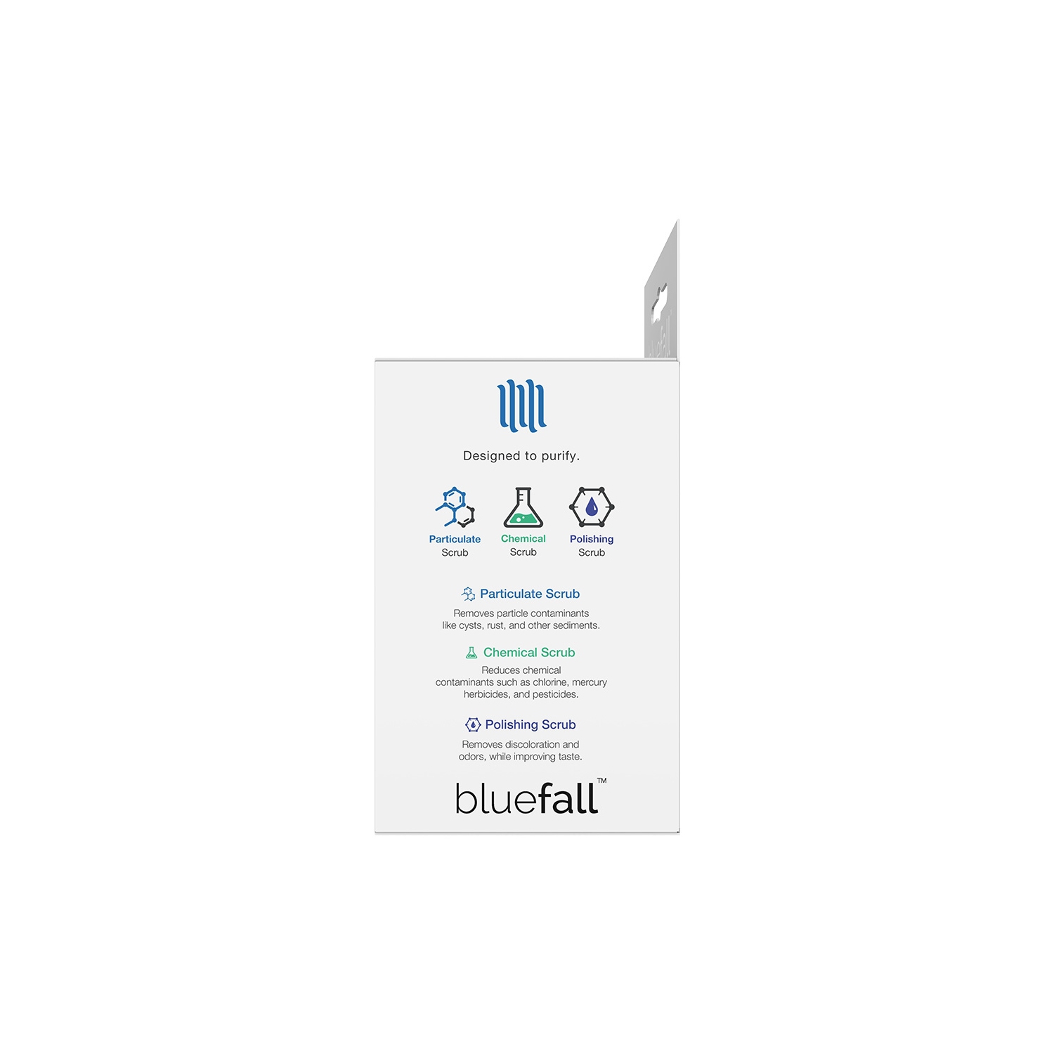 Bluefall GE MWF SmartWater Refrigerator Compatible Water Filter x 3 PACK
