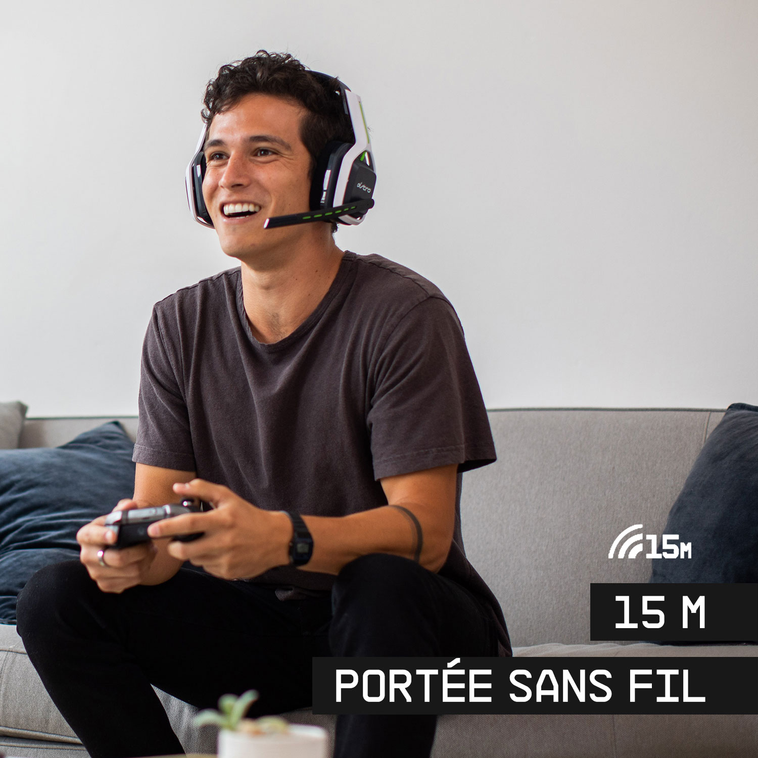 ASTRO Gaming A20 Gen 2 Wireless Gaming Headset with Microphone for Xbox Series X / Xbox One - White/Green