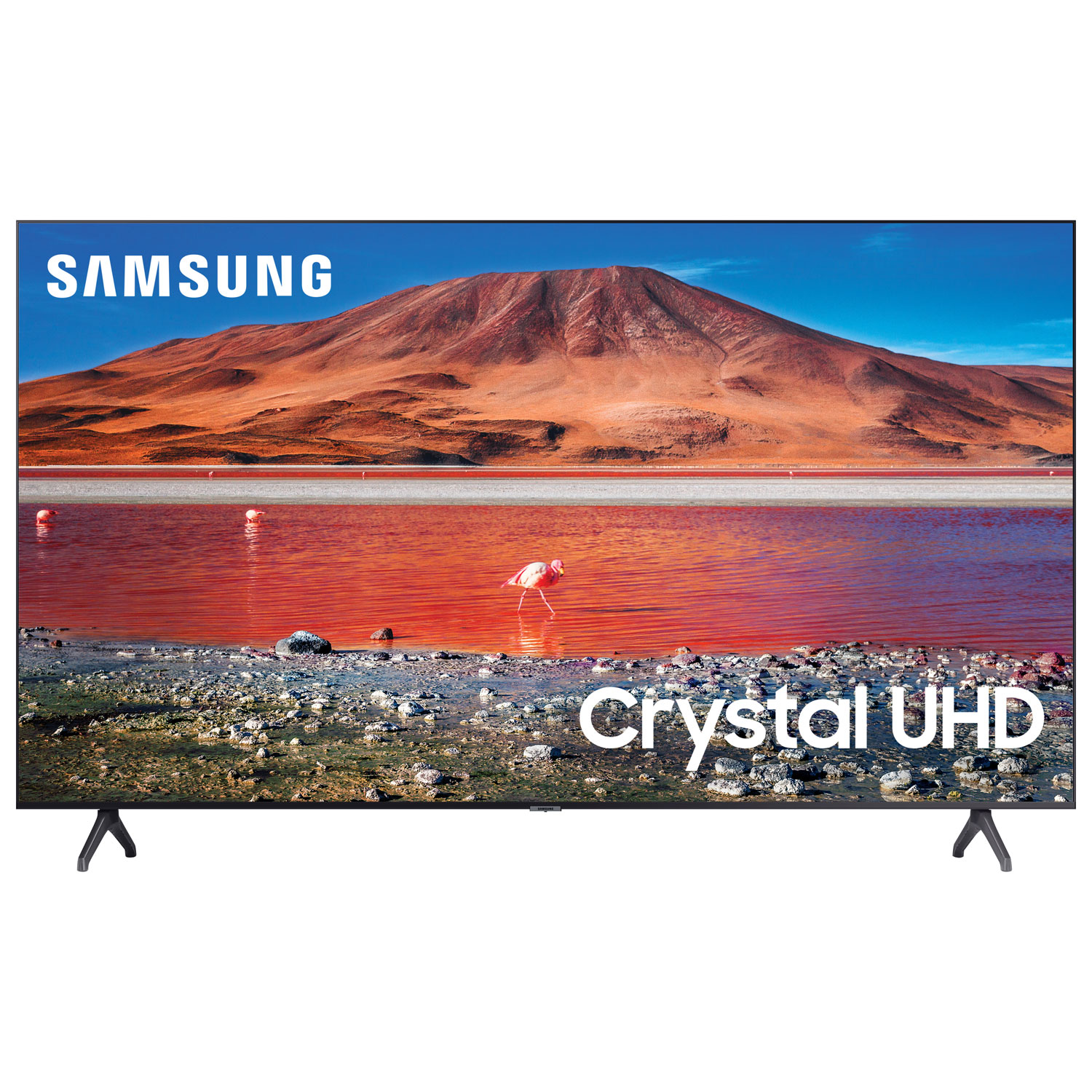 Samsung 55 4k Uhd Hdr Led Tizen Smart Tv Un55tu7050fxzc Titan Grey Best Buy Canada