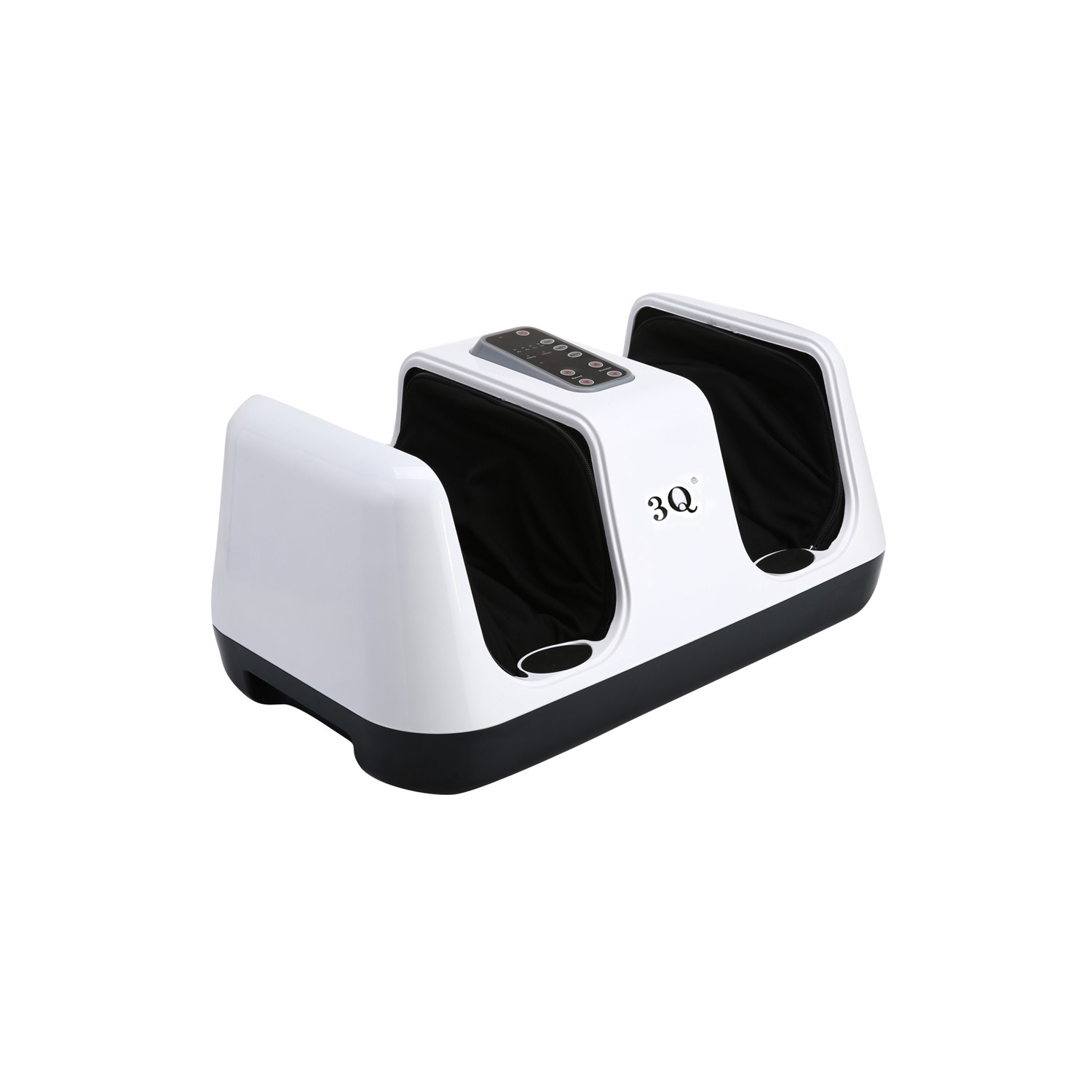 MG-F22 Foot Massager with Heat Therapy Shiatsu Deep Kneading Rolling Vibrating Massage Machine for Tired Feet Ankles Calf Legs - Four Auto Modes and