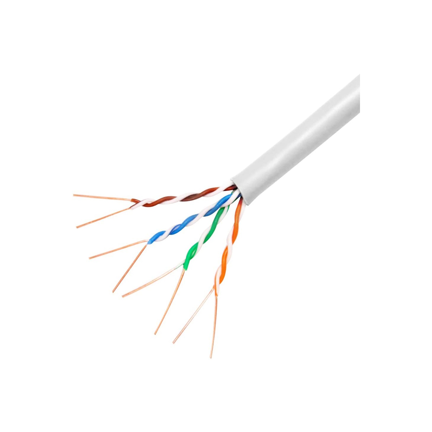 axGear Câble Ethernet 1Ft Cat5E Ethernet Patch Cord RJ45 Câble réseau LAN à paire torsadée