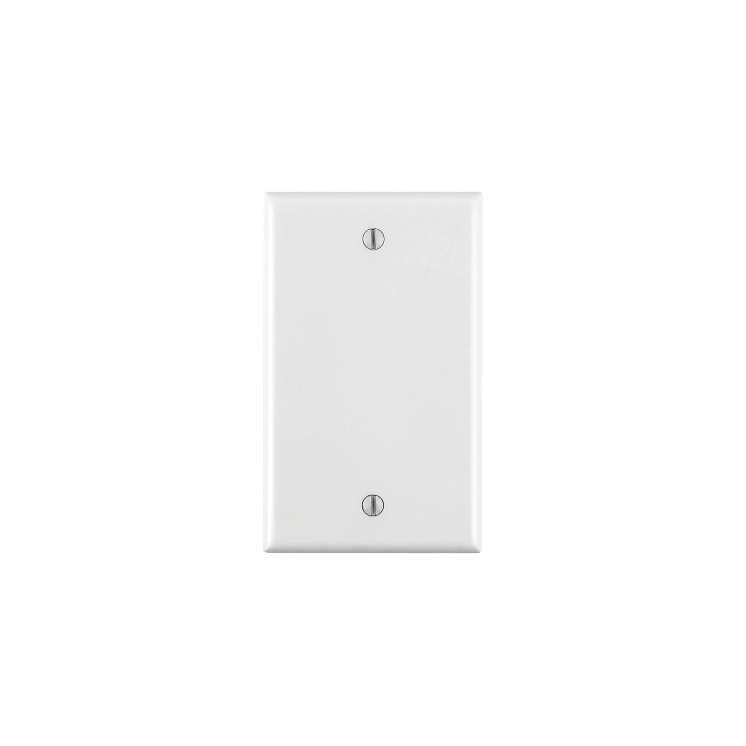 axGear 10 Packs Wall Plate White Single Blank No Device Outlet Cover