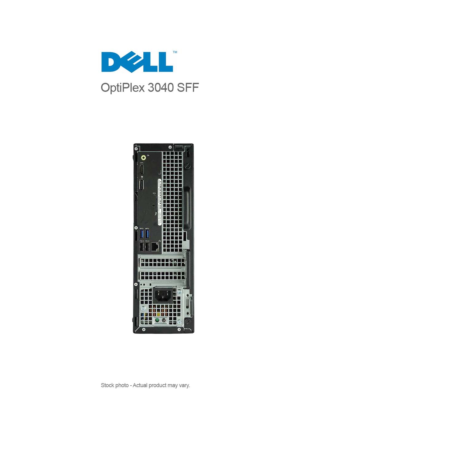 Remis à neuf - Dell OptiPlex 3040 SFF Core i5-6500 3,20 GHz 8 Go SSD 240 Go Win 10 64BIT