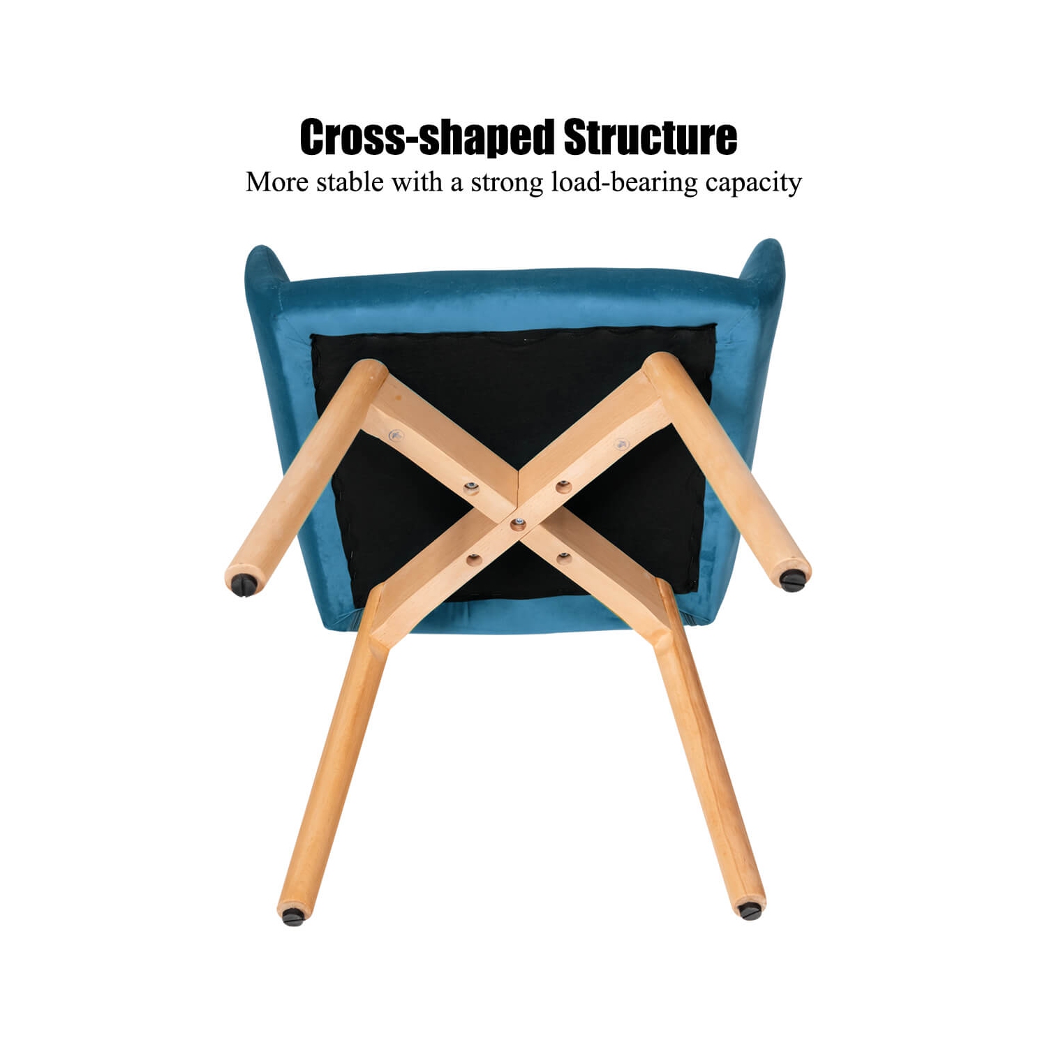 Costway Set of 2 Modern Accent Armchairs Velvet Fabric Leisure Chairs Club Guest Yellow\Blue\ Grey