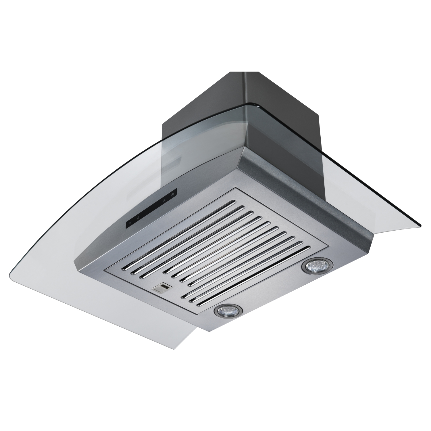 ROXON 700 CFM 30 Inches Range Hood Stainless Steel Wall Mounted Kitchen Exhaust Fan Style RXN-W16BS-30