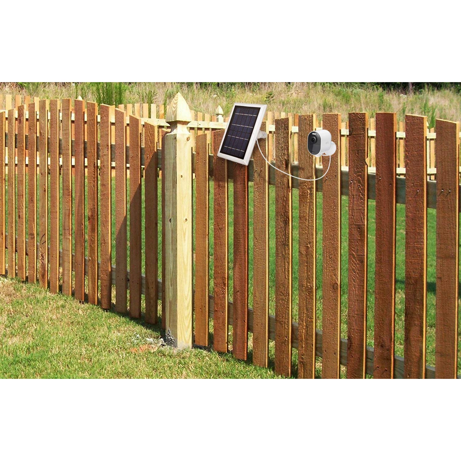 Wasserstein Solar Panel Compatible with Arlo Ultra/Ultra 2, Arlo Pro 3/Pro 4 and Arlo Floodlight ONLY with 13.1ft Cable