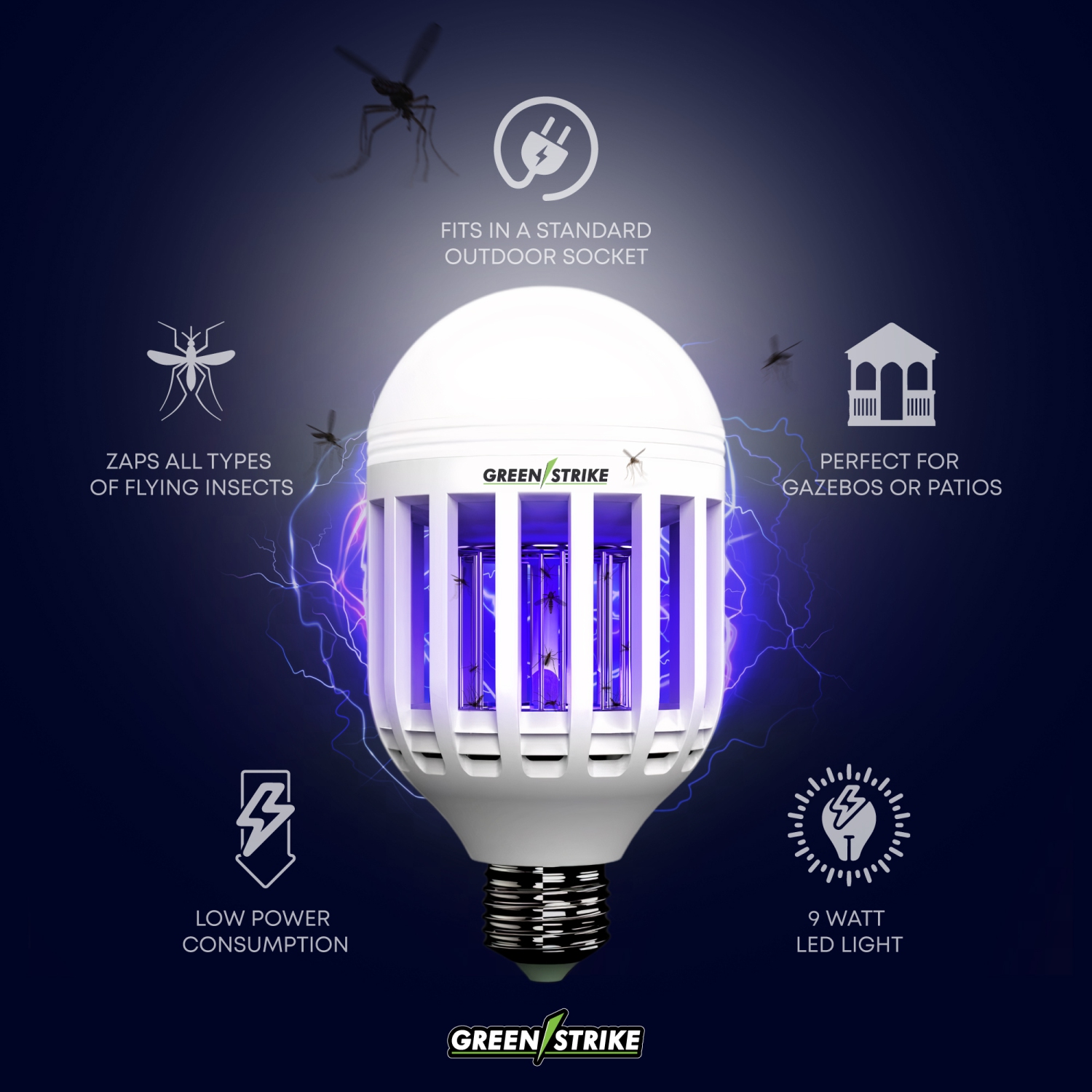 GREENSTRIKE LED Zapping Bulb - 960