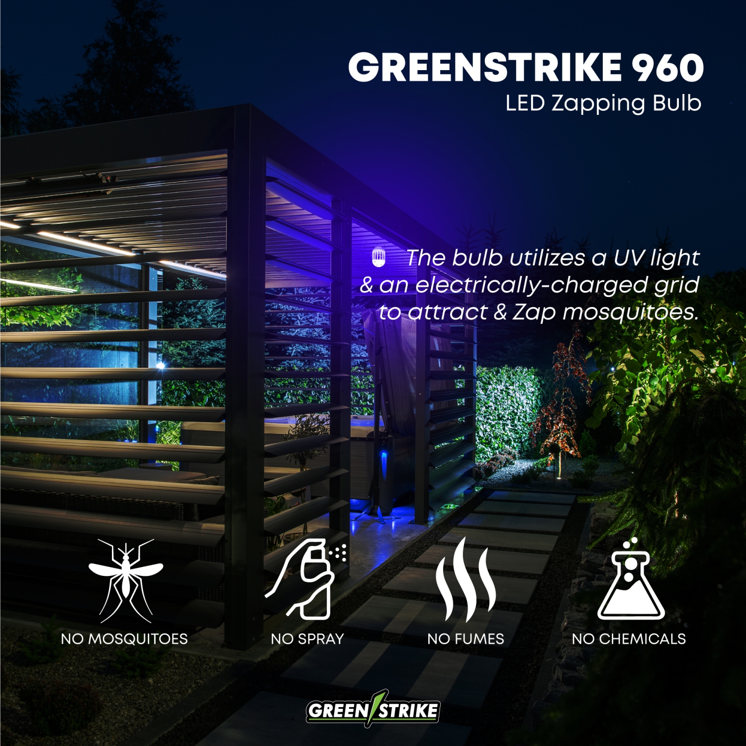 GREENSTRIKE LED Zapping Bulb - 960