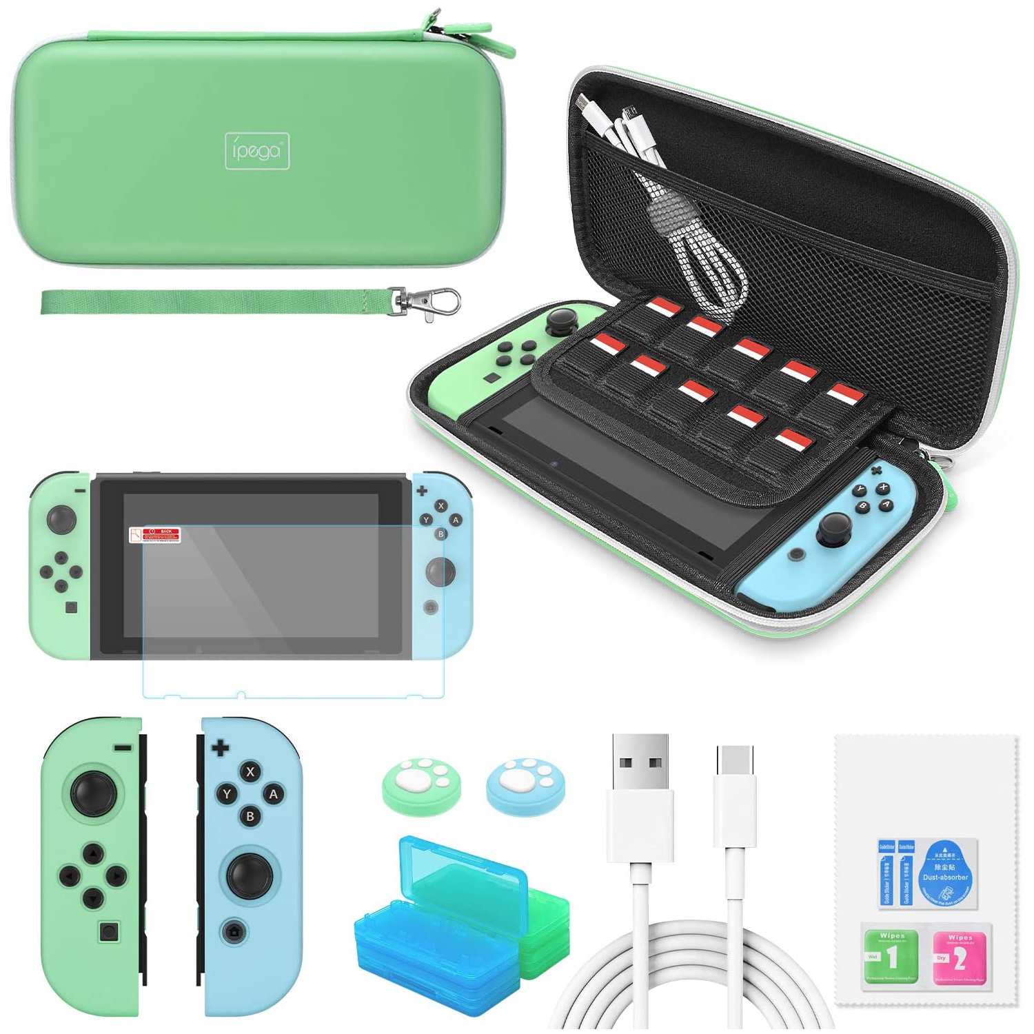 nintendo switch and accessories bundle