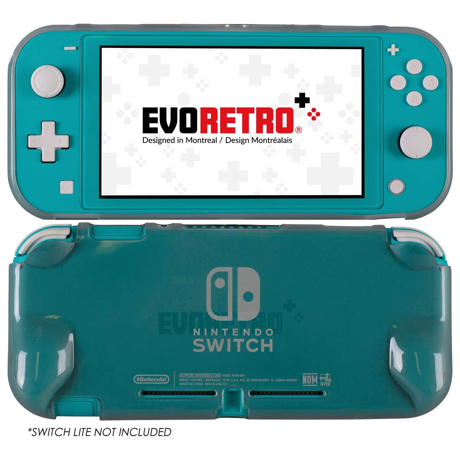nintendo switch clear shell