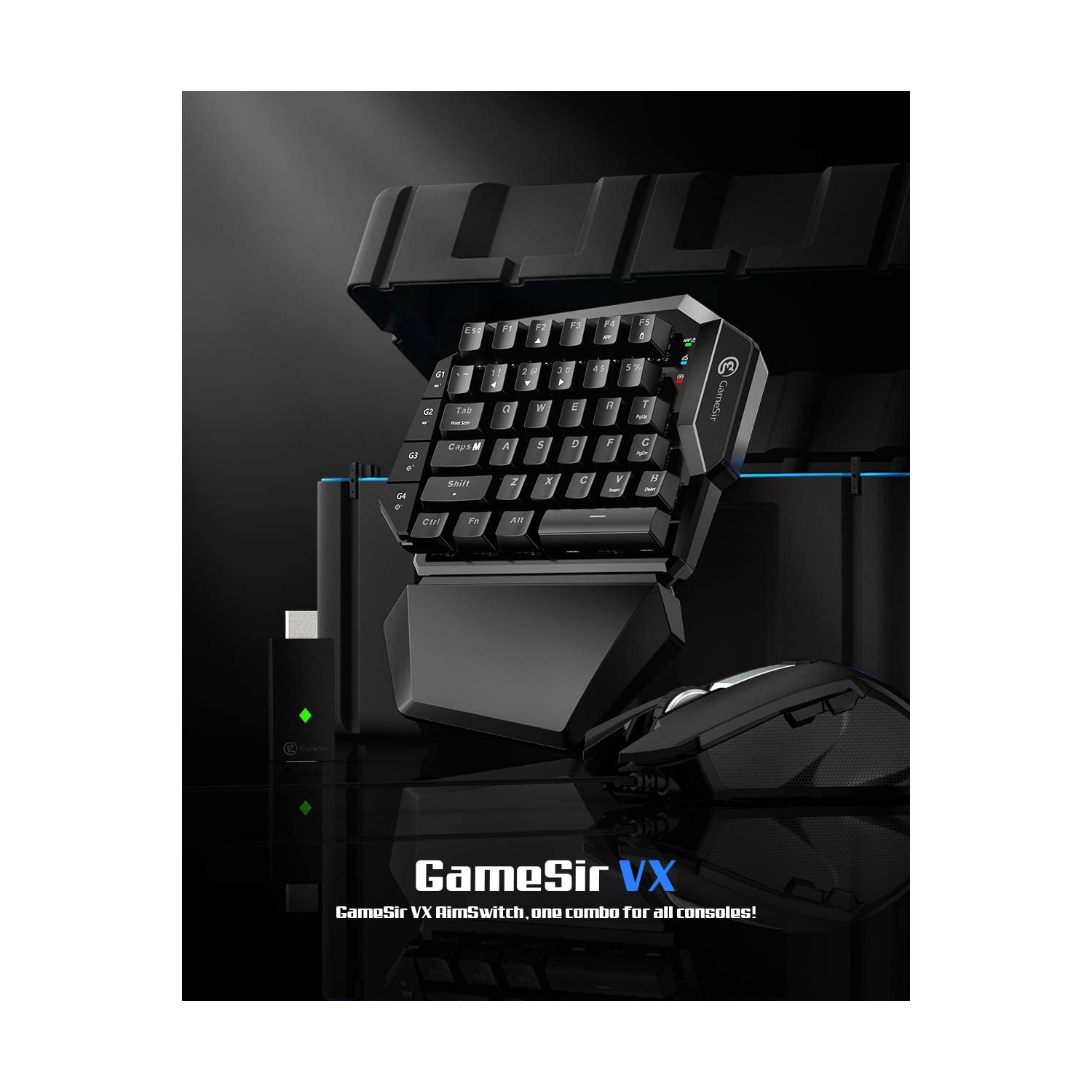 Gamesir Vx Aimswitch Gaming Keyboard And Mouse For Xbox One Ps4 Ps3 Nintendo Switch And Windows Pc Game Keypad Best Buy Canada