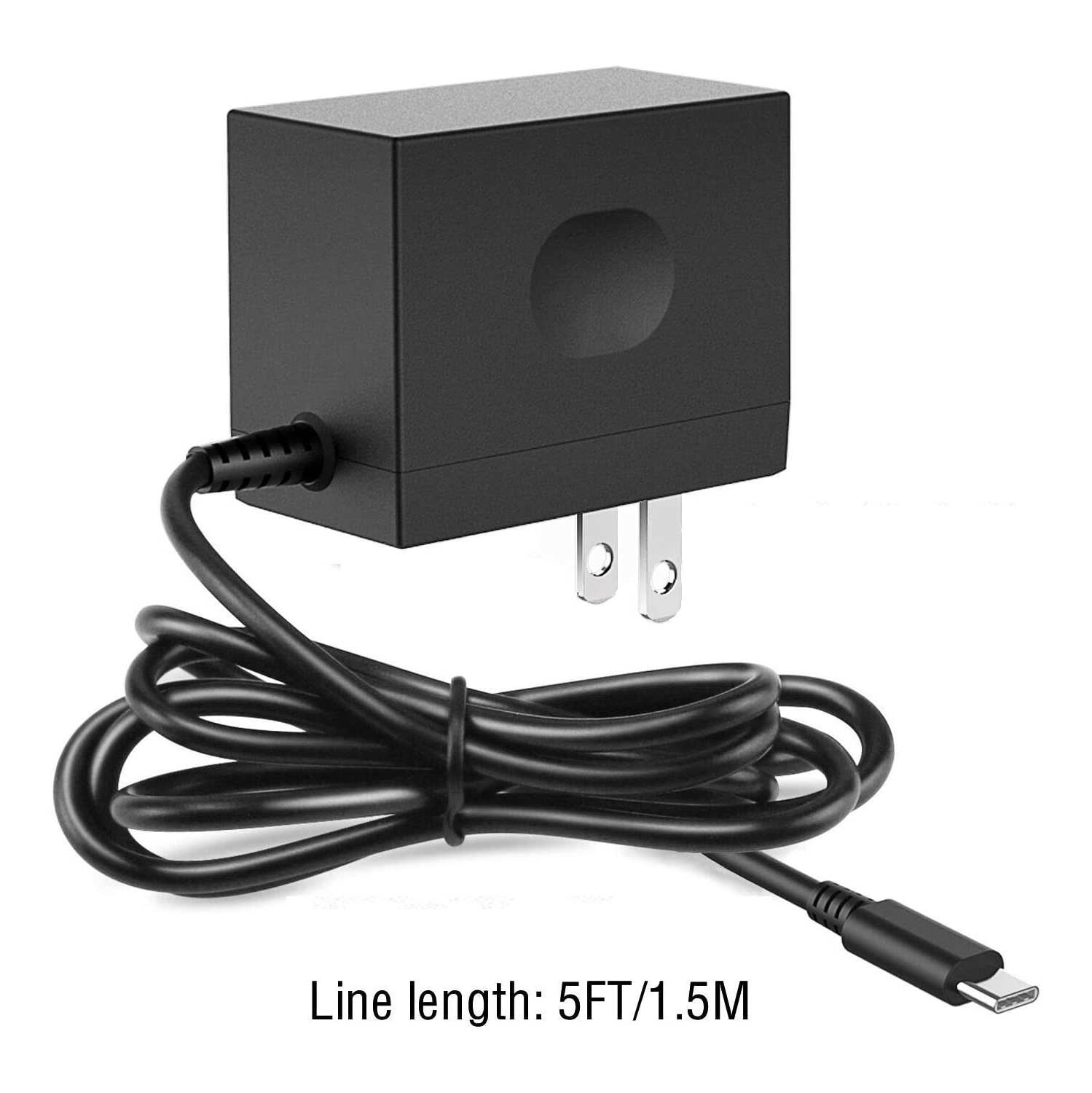 Adaptateur c.a. pour Switch et Switch Lite, chargeur USB rapide type C PD YAEYE pour Nintendo Switch, 5 pi