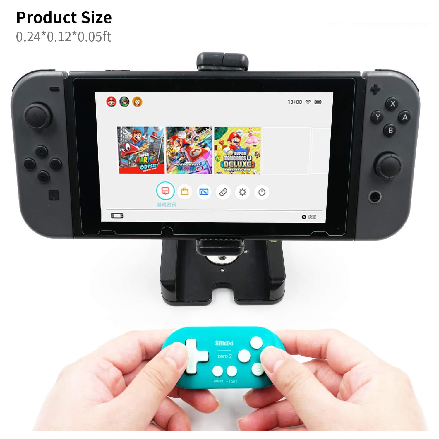 Mcbazel 8bitdo Zero 2 Bluetooth Gamepad Wireless Controller For Nintendo Switch Windows Android Macos Steam Raspberry Best Buy Canada