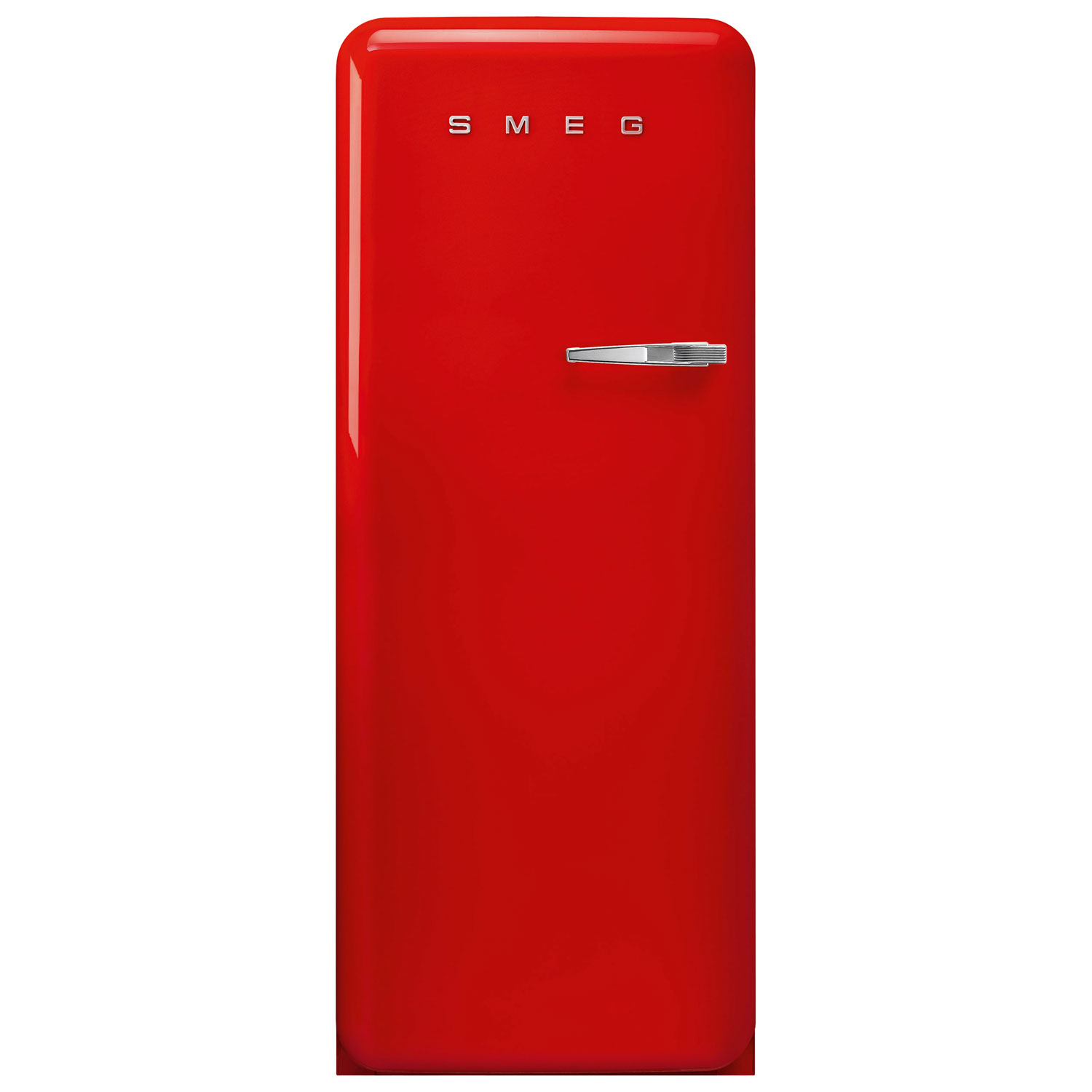 Réfrigérateur à une porte 9,2 pi³ 24 po de style années 50 de Smeg - Rouge
