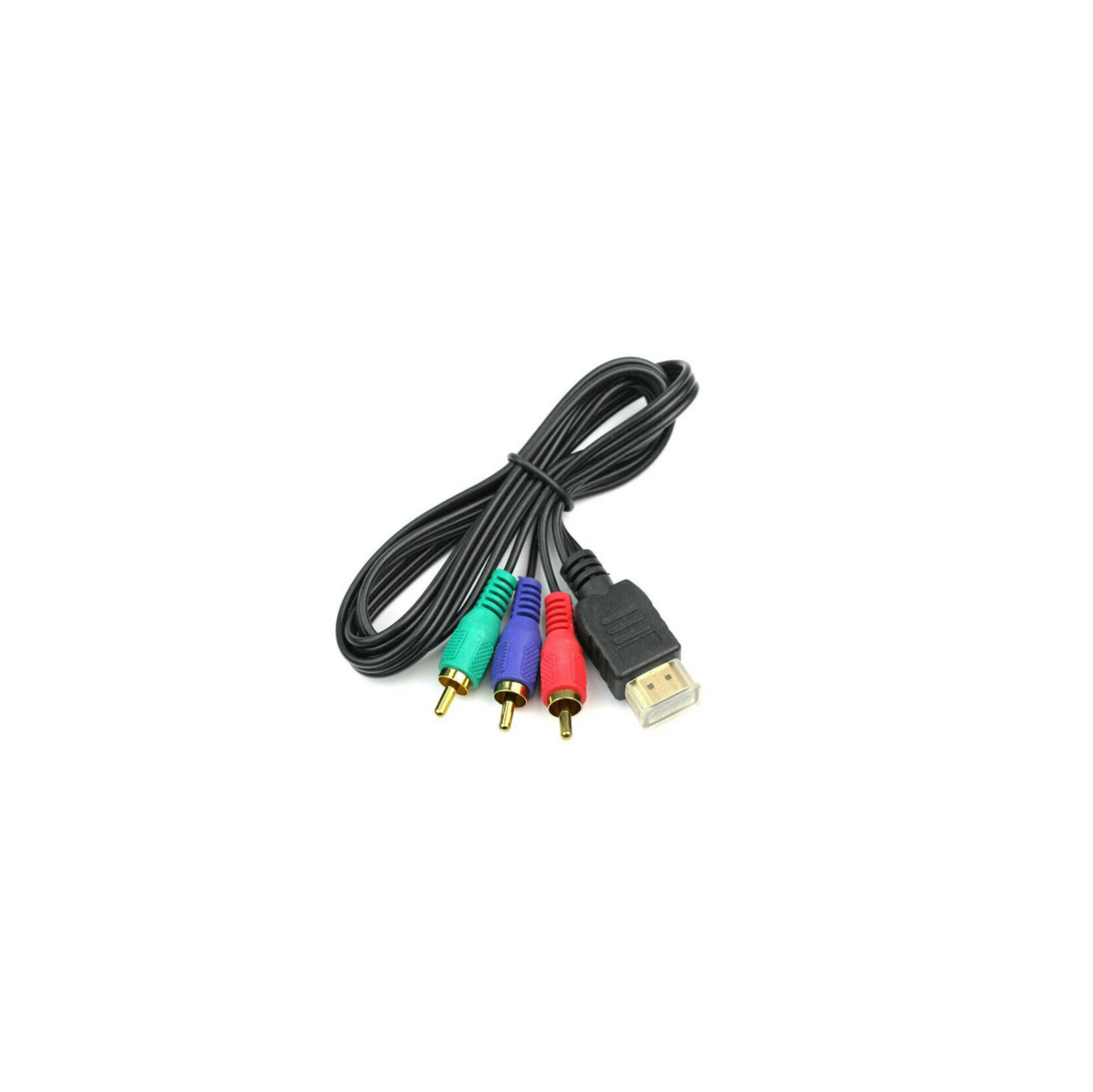 HDMI Male to 3 RCA Audio Video AV Cable TV Adapter HDTV DVD 1080P 1M