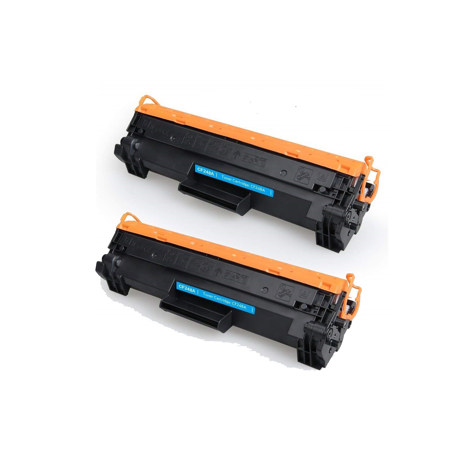 toner4U - 2 Pack Compatible 48A Toner Cartridge for HP Printer Laserjet Pro 16 M15 M28 M29 CF248A HP48A,Pro M14-M17 Yield: 1000 @ 5% Coverage/ea