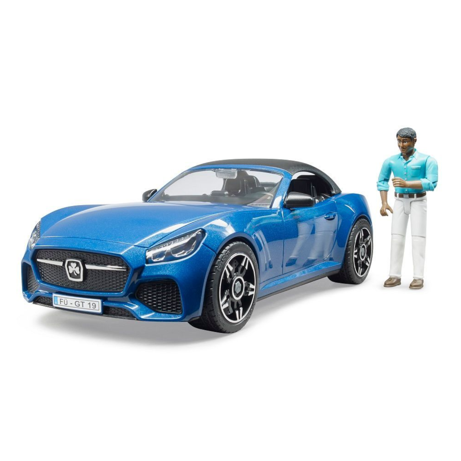 Leisure Time: Roadster with Driver - Blue