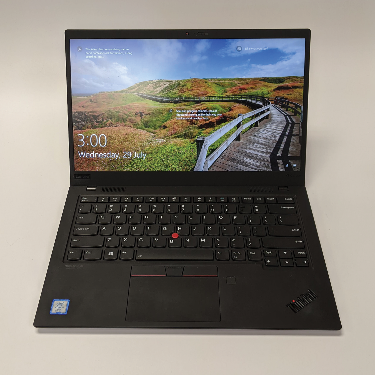 Refurbished (Excellent) - Lenovo ThinkPad X1 Carbon (7th Gen) Intel Core i7-8665U