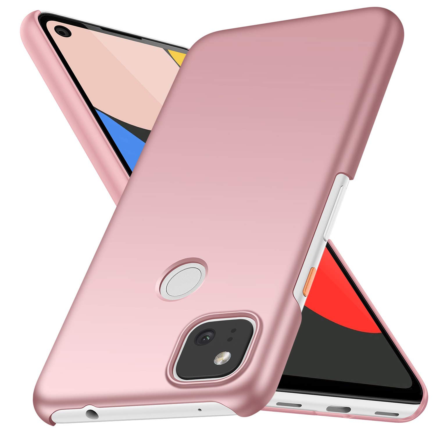 Étui pour Pixel 4a de Google, coque arrière ultramince et minimaliste pour Pixel 4a de Google