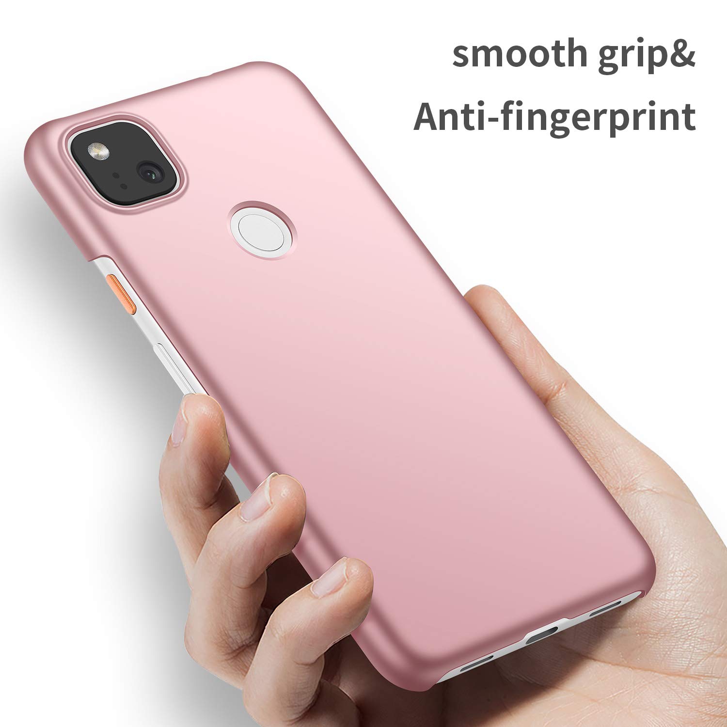 Étui pour Pixel 4a de Google, coque arrière ultramince et minimaliste pour Pixel 4a de Google