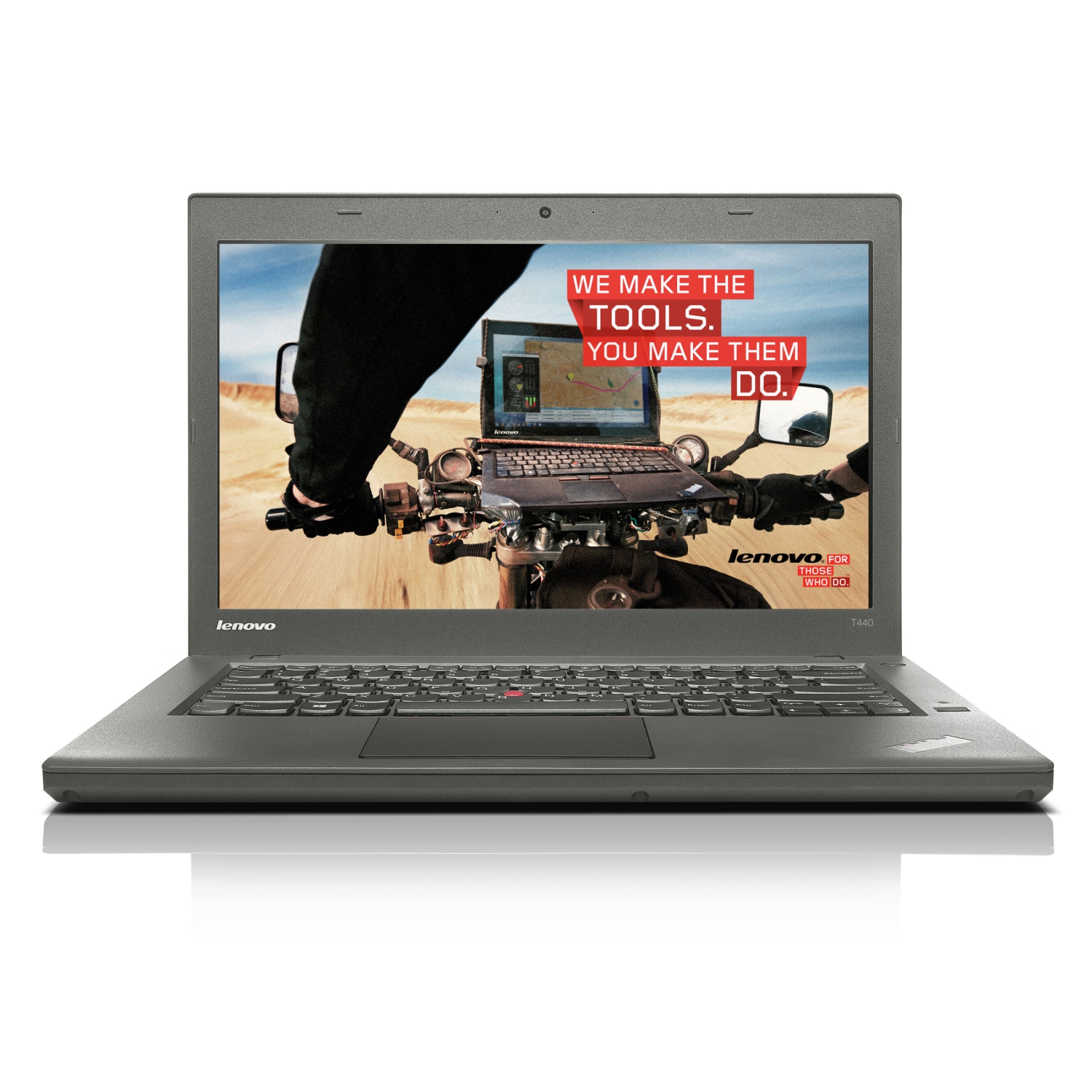 Refurbished (Good) - Lenovo Thinkpad T440 Laptop Intel Dual Core I5 4GB RAM 500GB HDD Windows 10 Home 14in Monitor