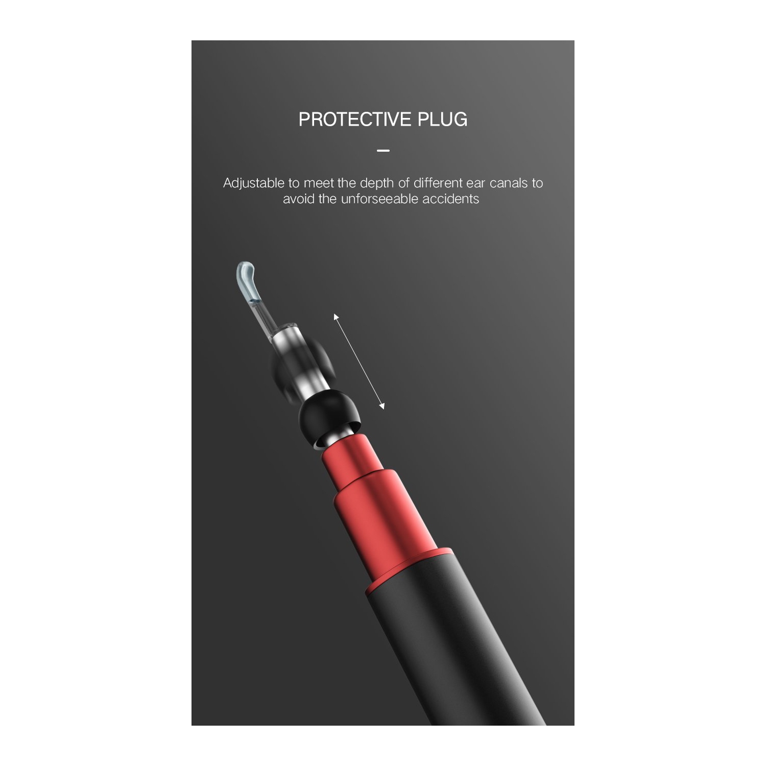 BEBIRD A2 Otoscope intelligent visible couleur argentée